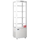 Polar C-serie koelvitrine met gebogen deur 235L