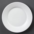 Olympia Whiteware borden met brede rand 23cm