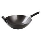 Anti-kleef inductie wok met platte bodem 35,5cm