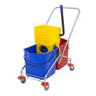 Jantex duo rolemmer met wringer 2x 23L