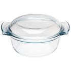 Pyrex ronde glazen casserole 3,75L