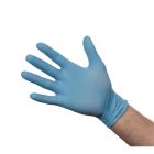 Nitril handschoenen blauw poedervrij L