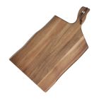 Olympia acaciahouten plank golvende rand 35,5x25cm