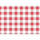 Rood Gingham vetvrij papier 25x25cm