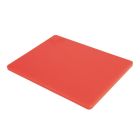 Hygiplas LDPE snijplank rood 30,5x22,9x1,2cm