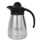 Olympia thermoskan met schroefdop en opschrift MILK 0,5L