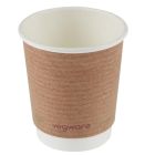 Vegware 79-serie dubbelwandige bekers composteerbaar 230ml (500 stuks)