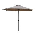 Sorara Lyon parasol rond 3(Ø)m zandkleur