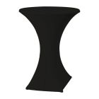 Jersey stretch tafelrok zwart 80-85(Ø)cm voor DL046