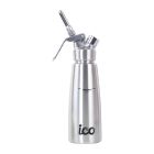 ICO Rvs Slagroom Dispenser Zilver 500ml