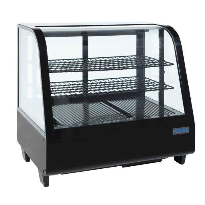 Polar C-serie koelvitrine 100L zwart