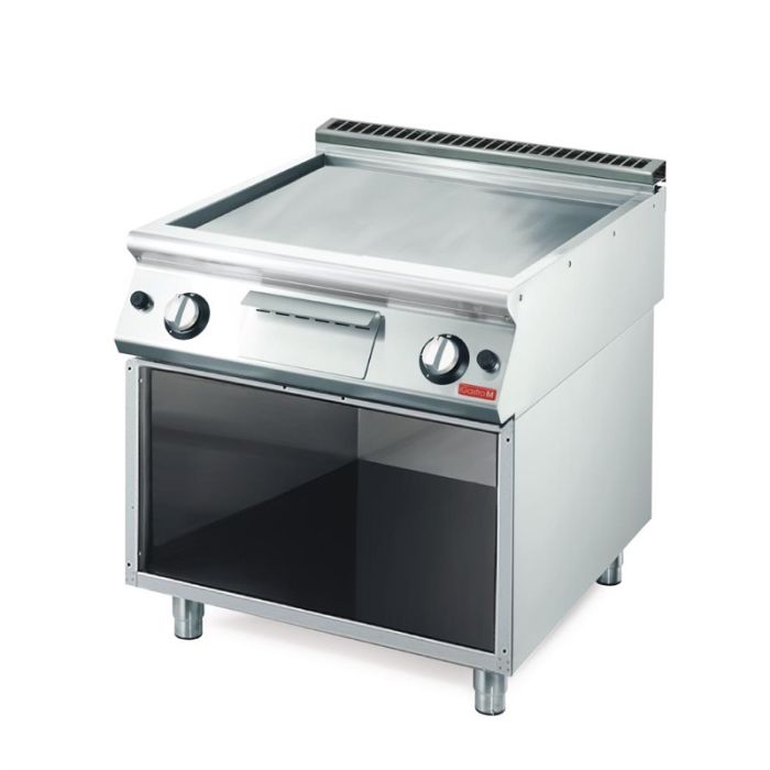 Gastro M 700 plus gas bakplaat GM70/80 FTGS gladde plaat