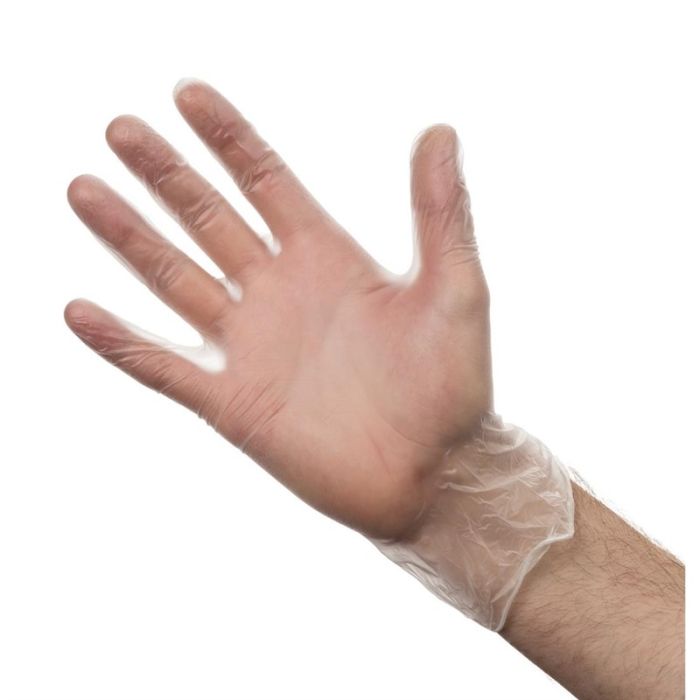 Hygiplas vinyl handschoenen transparant poedervrij XL