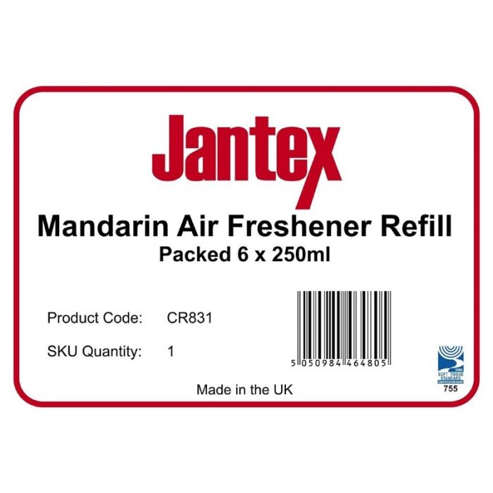 Jantex Aircare Luchtverfrissernavulling "Mandarin"