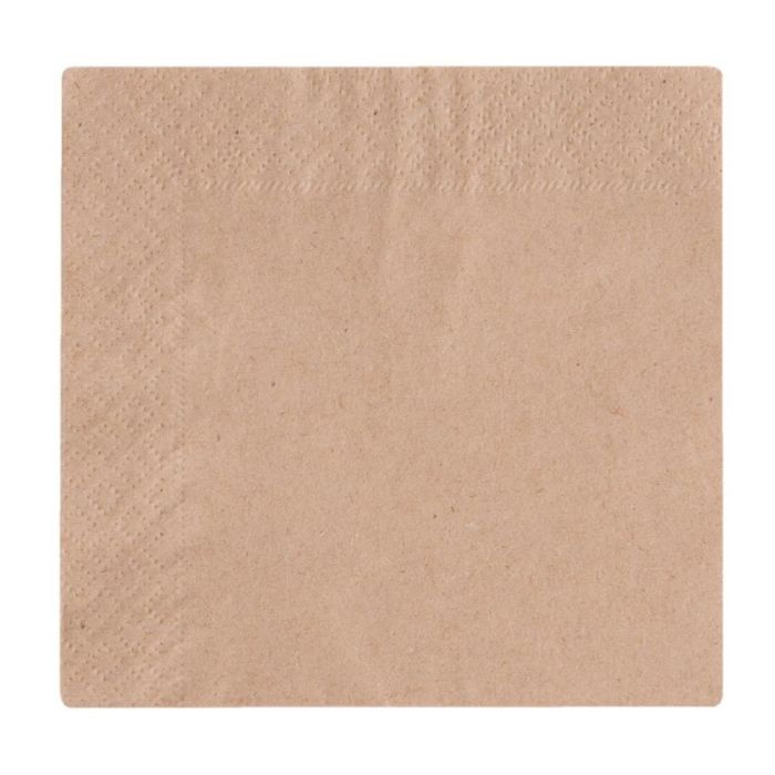 Vegware composteerbare ongebleekte cocktailservetten 24cm