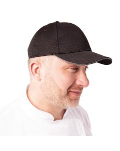 Chef Works Cool Vent baseball cap zwart en grijs