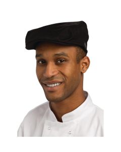 Chef Works stijlvolle pet zwart M