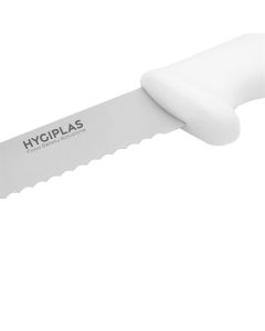 Hygiplas broodmes 20,5cm wit