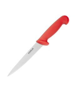 Hygiplas fileermes 15cm rood