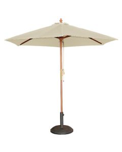 Bolero ronde parasol creme 2,5 meter