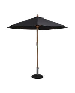 Bolero ronde parasol zwart 2,5 meter