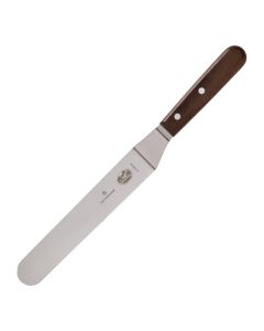 Victorinox gebogen paletmes met houten heft 25,5cm