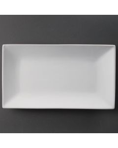 Olympia Whiteware rechthoekige serveerschalen 31x18cm