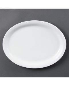 Olympia Whiteware ovale serveerschaal 29,2cm
