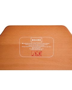 Bolero houten kinderstoel donkerbruin