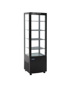 Polar C-serie koelvitrine met gebogen glasdeur