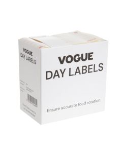 Vogue verwijderbare houdbaarheidsetiketten