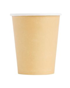 Fiesta Recyclable koffiebekers enkelwandig lichtbruin 23cl