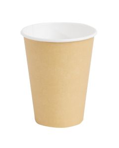 Fiesta Recyclable koffiebekers enkelwandig lichtbruin 34cl