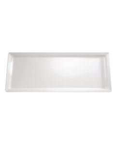 APS Pure rechthoekige melamine schaal wit