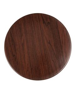 Bolero rond tafelblad donkerbruin 60cm