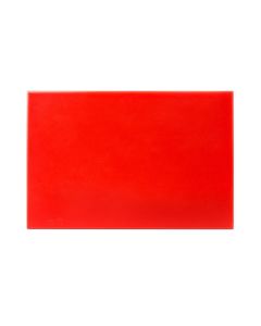 Hygiplas HDPE snijplank rood 450x300x12mm