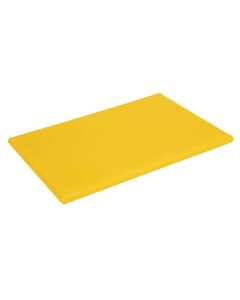 Hygiplas HDPE snijplank geel 25mm