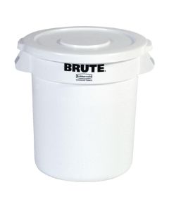 Rubbermaid Brute ronde container wit 121,1L