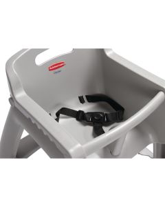 Rubbermaid stevige kinderstoel grijs