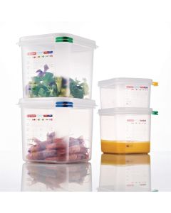 Araven GN 1/6 voedselbak met deksel 2,6L