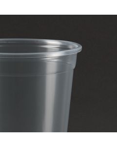 eGreen kunststof disposable bierbeker 590ml tot rand (1000 stuks)