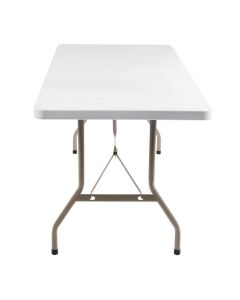 Bolero rechthoekige klaptafel wit 152cm