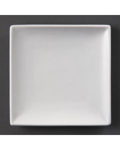 Olympia Whiteware vierkante borden 14cm