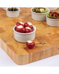 Olympia Whiteware stapelbare ramekins 8,5cm