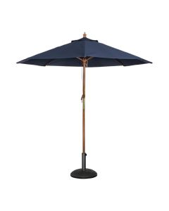 Bolero ronde donkerblauwe parasol 2,5 meter