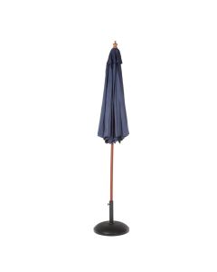 Bolero ronde donkerblauwe parasol 2,5 meter