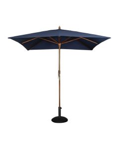 Bolero vierkante donkerblauwe parasol 2,5 meter