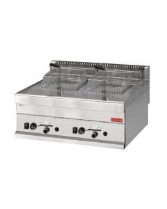 Gastro M 650 gas friteuse 2x 8L 65/70 FRG