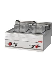 Gastro M 650 elektrische friteuse 2x 10L 60/70 FRE