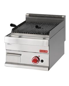 Gastro M lavasteen grill op gas 65/40 GRL